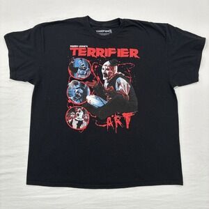 TERRIFIER 2 Art Collage Movie T-Shirt (2XL)